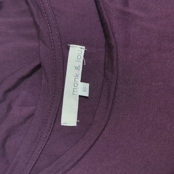 Plenty/Monk & Lou Maroon Colored Dress - Picture 2 of 7